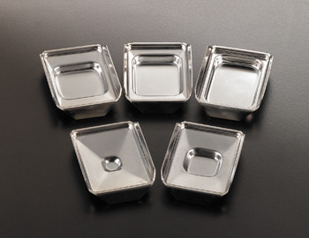 [0640-HB-15] Stainless Steel Embedding Base Molds 15x15x5mm - 12 pcs/pack 