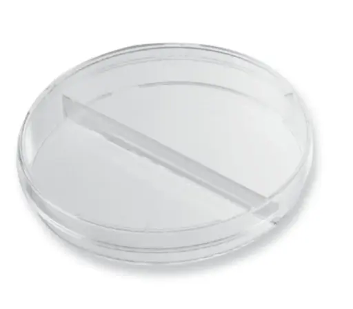 [0918-HLY9.1] Petri dishes divided 2 chambers, Sterile - 24 x 20 units (480 units in total)